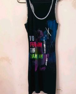 Very Cute N Beautiful Sequin Work Dress