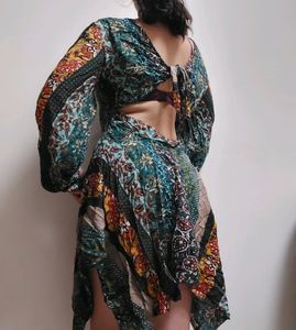 Deep Back Dress