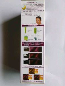 Garnier hair colour plum red