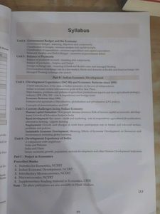 CBSE Class 12 Economics Sample Papers