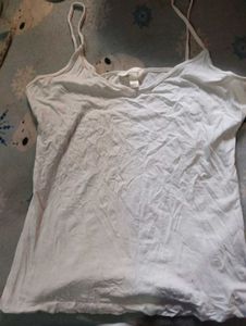 Basic Cream Spaghetti Strap Camisole