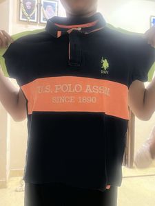 U.S. Polo Assn. Striped  T-Sh