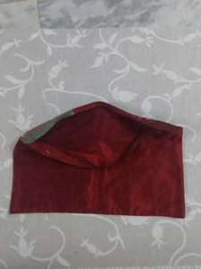 A dual-tone Embroidered Silk Cushion Cover