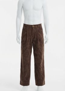 Men's Brown Corduroy Trousers