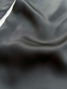 Black Satin Shirt