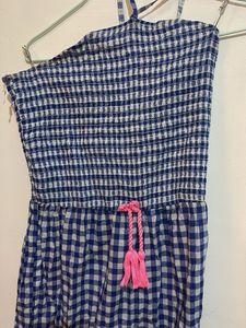 Gingham Check Jumpsuit