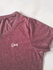 Diesel Marled Red T-Shirt