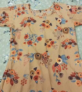 Floral Print Casual Dress