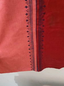 Maroon Embroidered Kurta pant