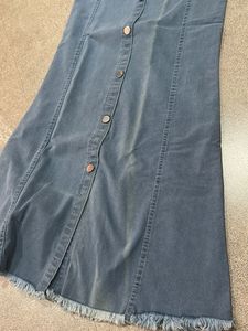 Denim Button-Up Sundress