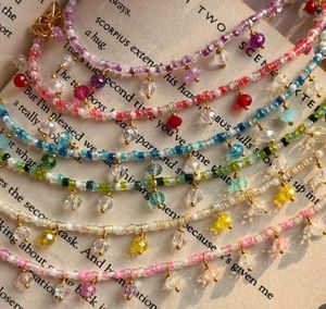 Handmade Beaded Charm Bracelets(6)