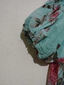Floral Print Dress Stretchable
