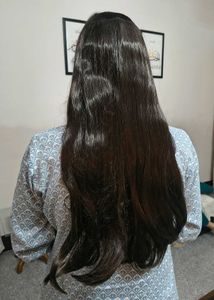 ✨ Long Black Hair Extension/Hair Piece–Stylish