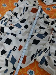 white printed dress