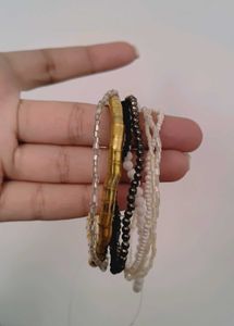 Set of 5 Beaded Bracelets