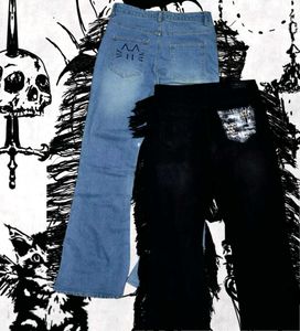 handmade bellbottom bootcut jeans (2 colors)