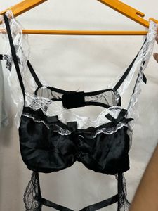 Black Lace Lingerie Set