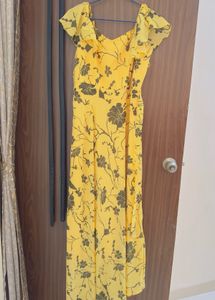 Long Yellow Dress