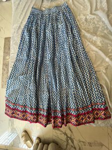 Bohemian Print Maxi Skirt