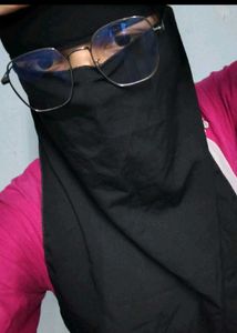 Black Niqab parda abaya combo 2