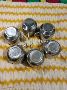 Vintage Stainless Steel Cups