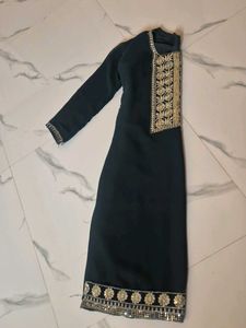Elegant Dark Green Kurti