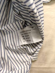 Men's Striped Button-Down Shirt