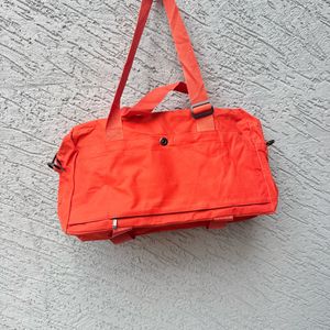 Birkenstock Orange Duffle Bag