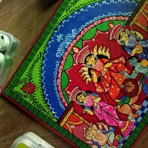 Handmade Durga Painting