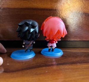 Sale//Anime chibi naruto figures of sasuke sakura