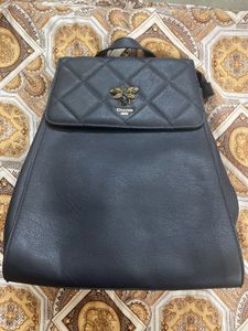 Dune London Quilted Backpack - Navy