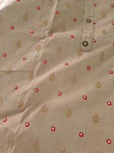 Beautiful Beige Kurta Suit Material