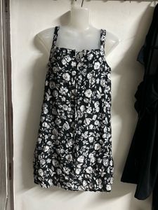 Floral Print Mini Dress
