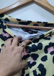 Animal Print Dress