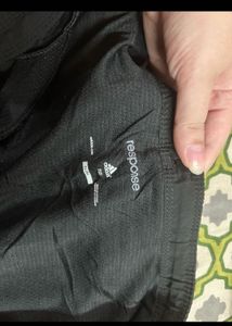 brand 3 Black Tie-Side Lounge Shorts