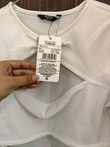 y2k white top