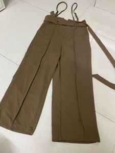 Stylish Brown Wide-Leg Jumpsuit