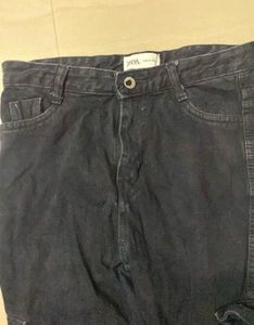 black cargo pant