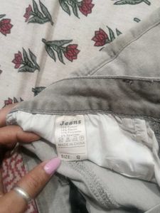 Frayed Hem Denim Shorts