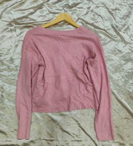 Rosy Pink Drew Cardigan