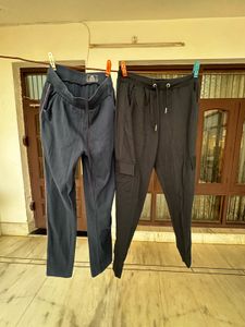 Comfortable Joggers - Navy & Black