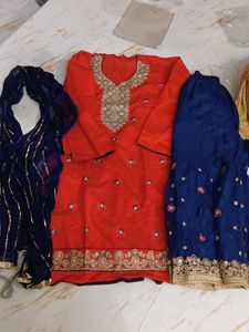 Elegant Embroidered garara Set with Dupatta