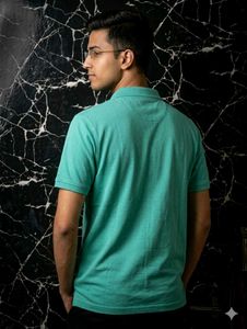 Men's Teal Polo T-Shirt