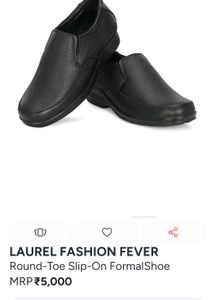 Classic Black Formal Shoes