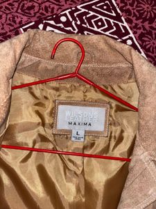 Wilsons Leather Brown Suede Jacket
