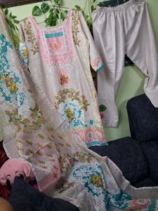 Beautiful Printed Kurta Set with Dupatta