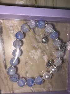 Cute Beaded Bracelets with Charms set 6