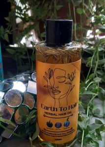 Home Made Ayurveda Method Herbal Oil.