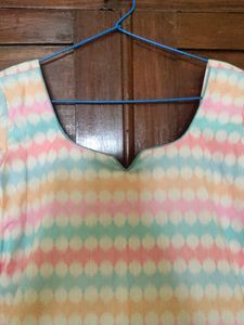 PRICE DROP !!! Ikat Print Cotton Kurta