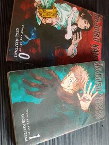 Jujutsu Kaisen Manga Volumes 0 & 1